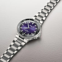 Oris Aquis Date Taste of Summer 43.50MM Purple Dial Watch Image 1