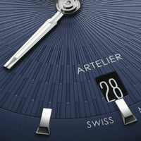 Oris Artelier Date 38MM Blue Dial Automatic Watch Image 2