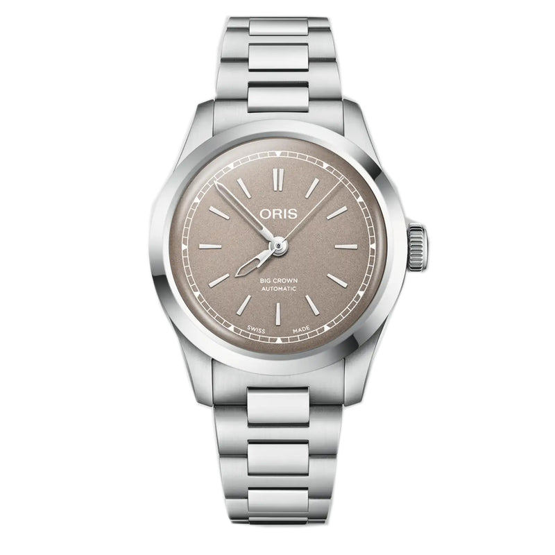 Oris Big Crown 34MM Beige Dial Watch