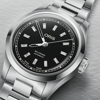 Oris Big Crown Diamonds 34MM Black Dial Watch Image 2