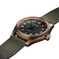 Oris ProPilot Date 41MM Grainy Black Dial Bronze Case Automatic Watch Image 1