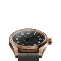 Oris ProPilot Date 41MM Grainy Black Dial Bronze Case Automatic Watch Image 3