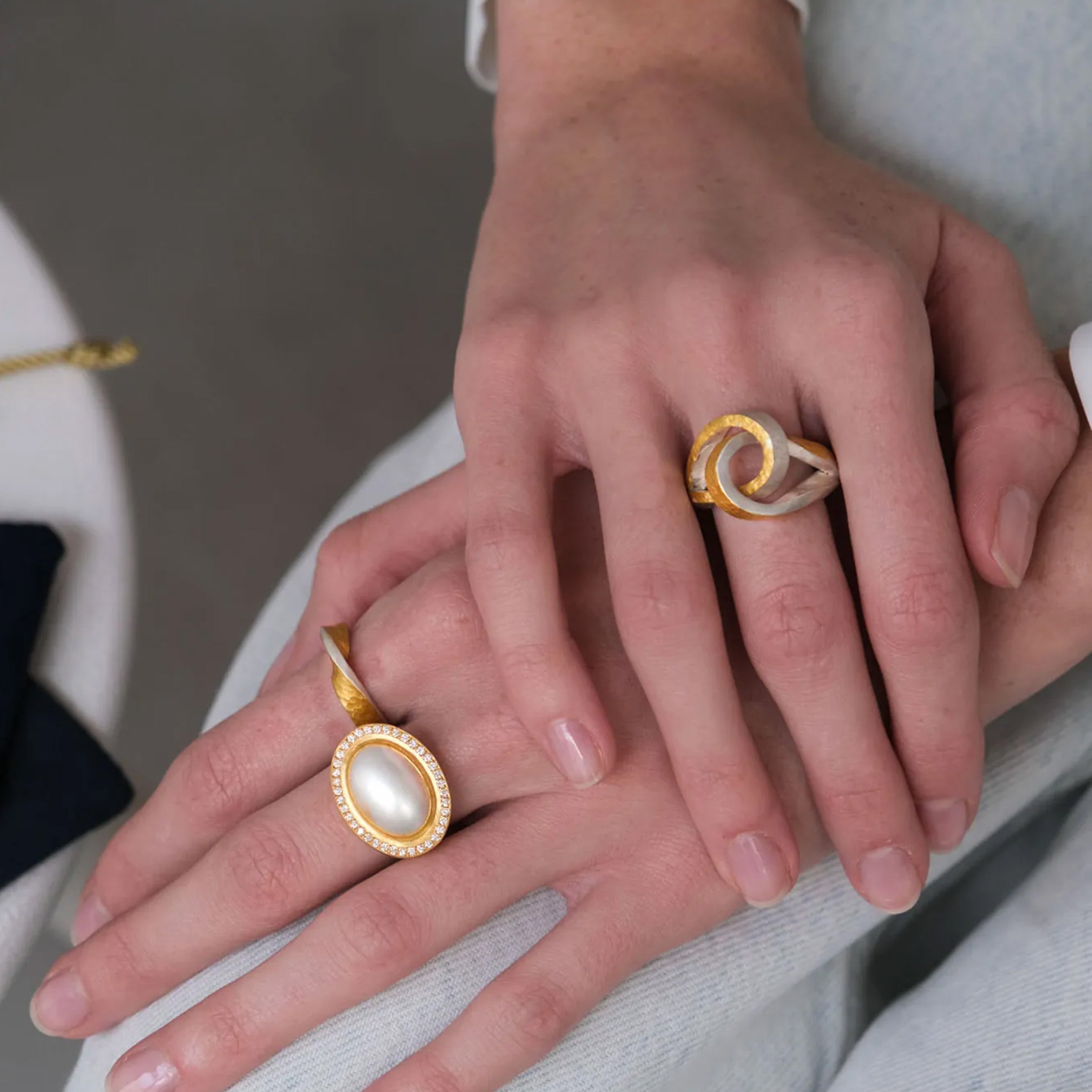 Lika Behar Mabe Pearl Pompei Ring