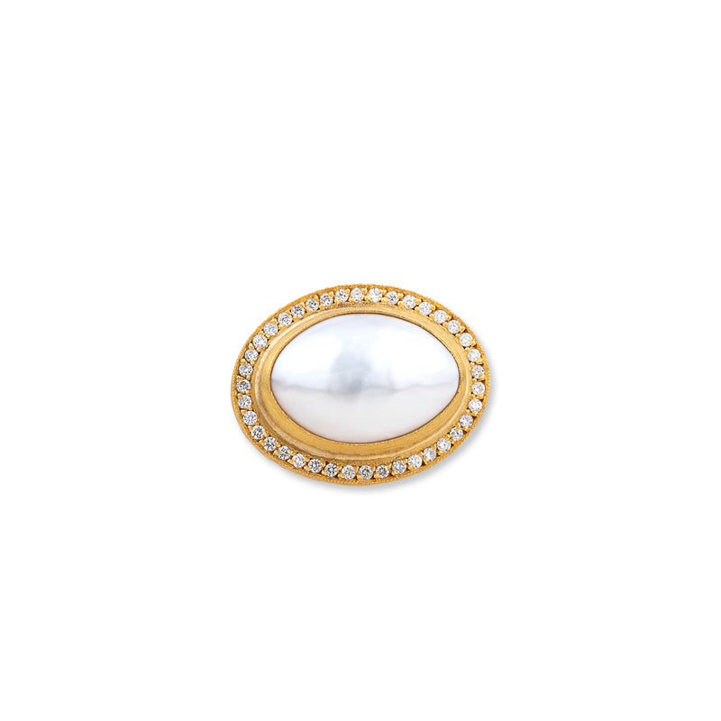 Lika Behar Mabe Pearl Pompei Ring