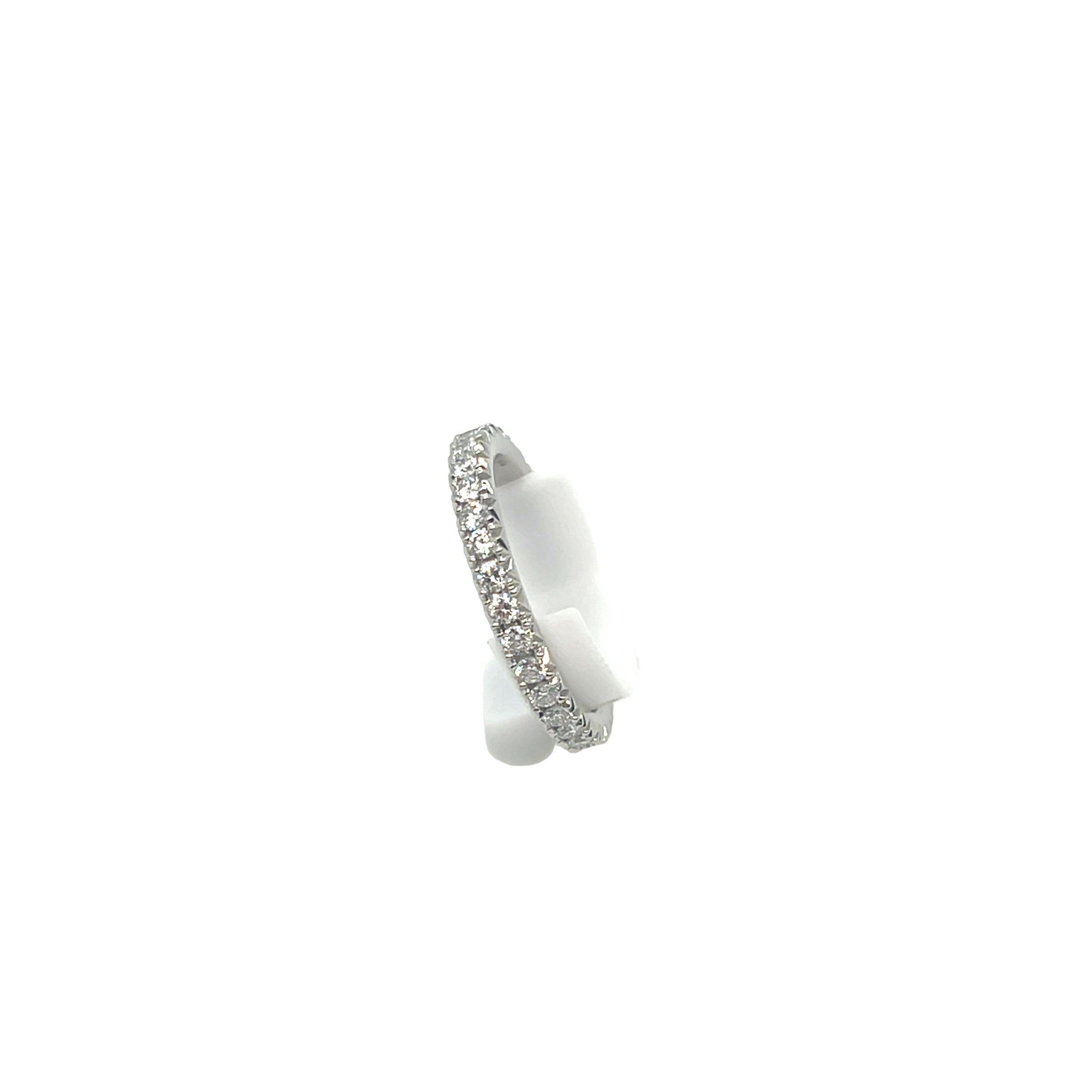 Platinum Diamond Eternity Band .80 Carats img2