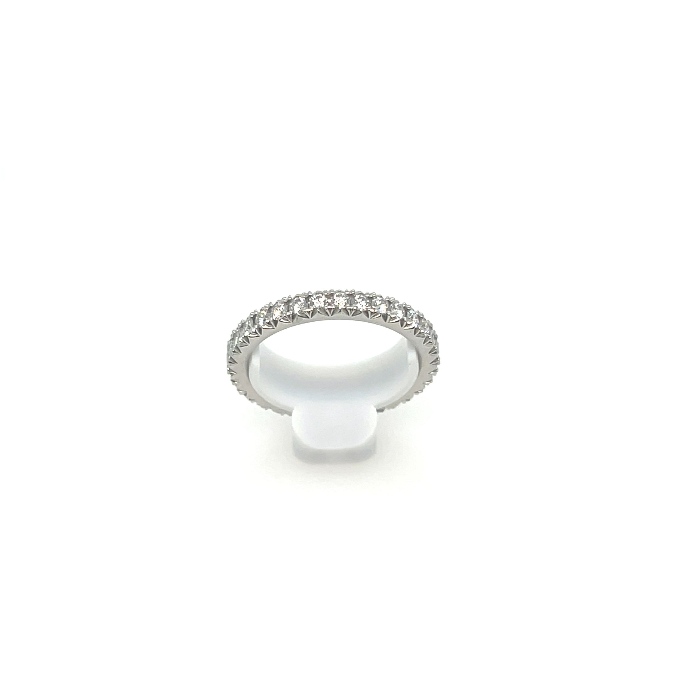 Platinum Diamond Eternity Band .80 Carats img3