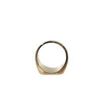 Pre-Owned 14K Yellopw Gold Signet Ring Image 1