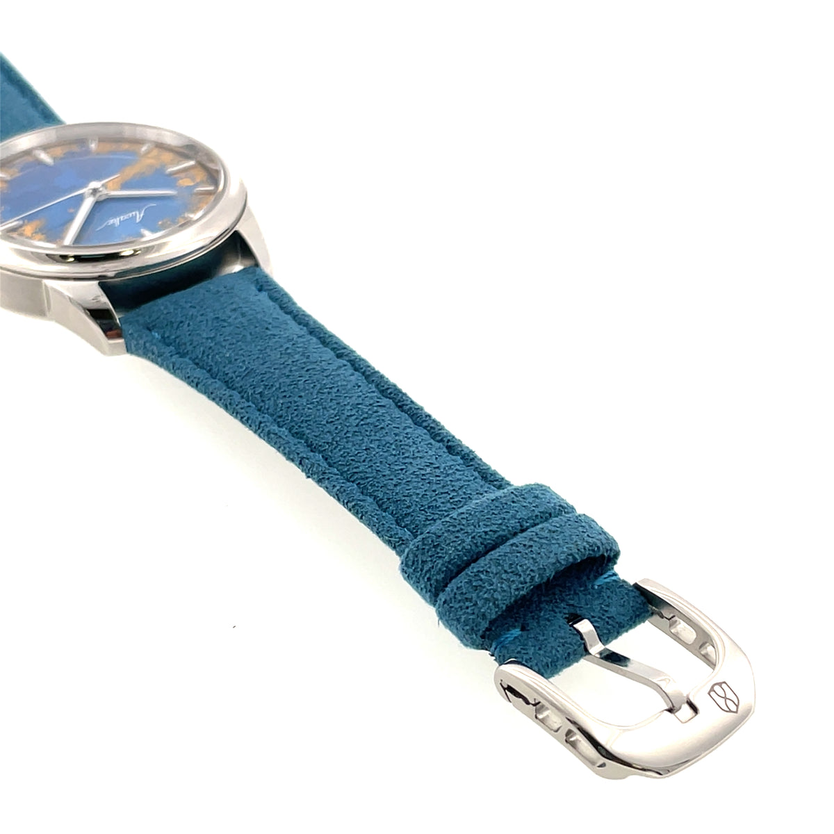 Pre-Owned Awake Son Mai Frosted Leaf Royal Blue Watch 38mm Limited Image 5