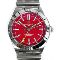 Pre-Owned Breitling Chronomat GMT 40mm NFL San Francisco 49ers Red A32398