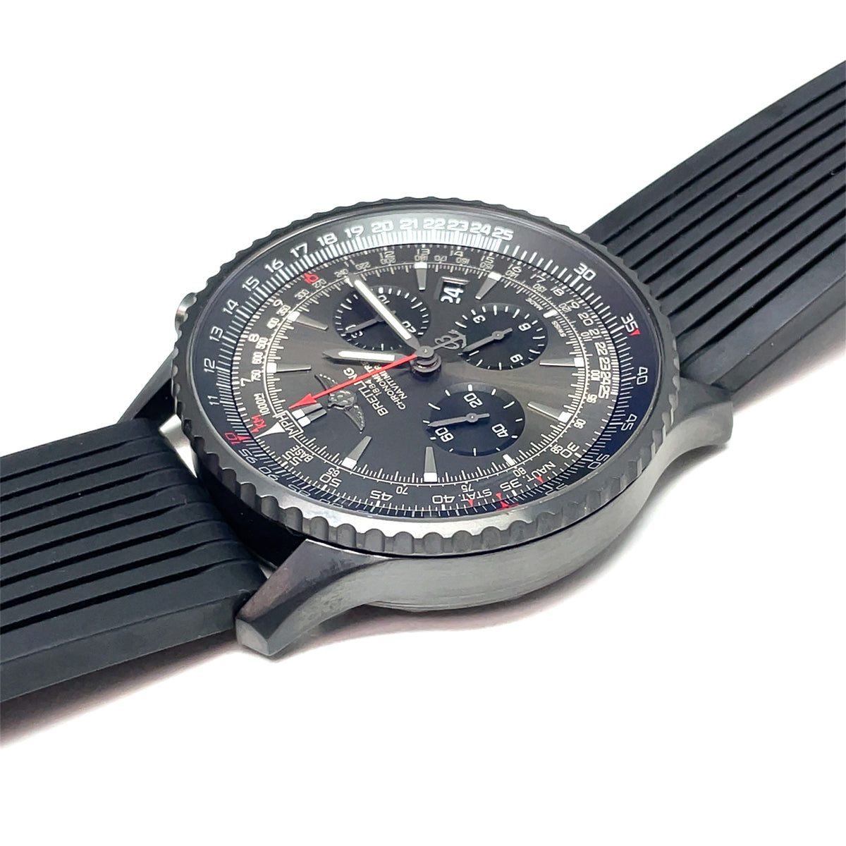 Pre-Owned Breitling Navitimer Automatic Blacksteel Limited Edition img2