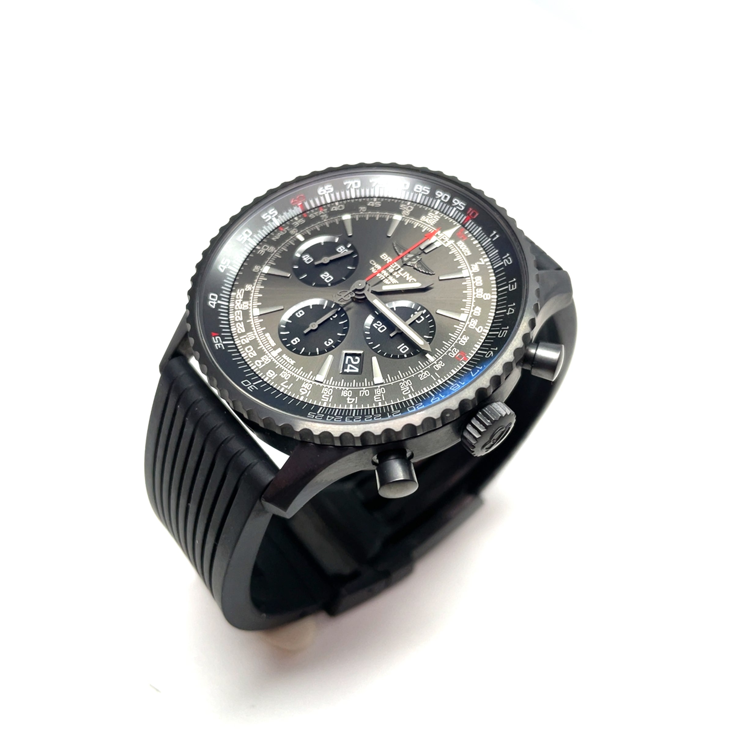 Pre-Owned Breitling Navitimer Automatic Blacksteel Limited Edition img5
