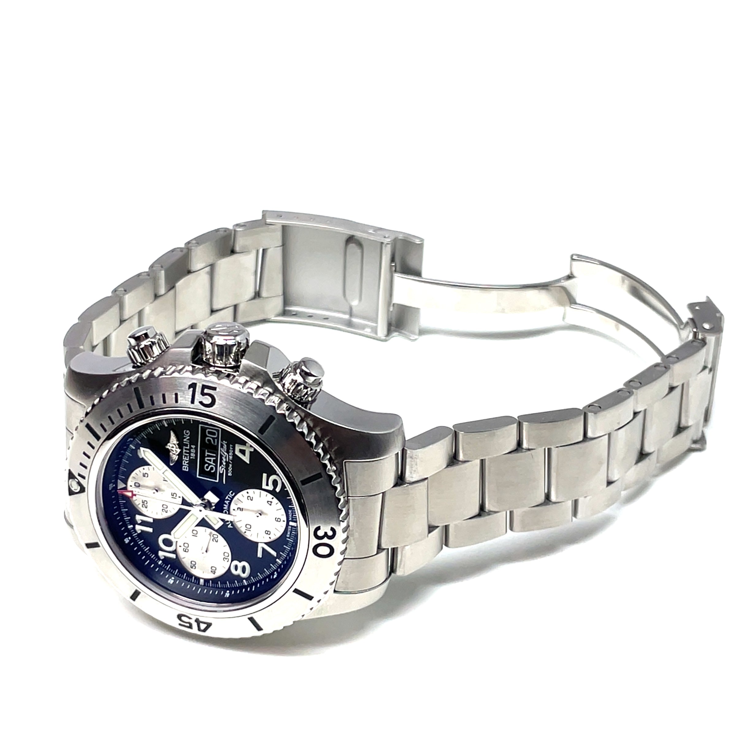 Pre-Owned Breitling Superocean Chronograph Steelfish 44mm Automatic Chronograph Watch A13341 img89