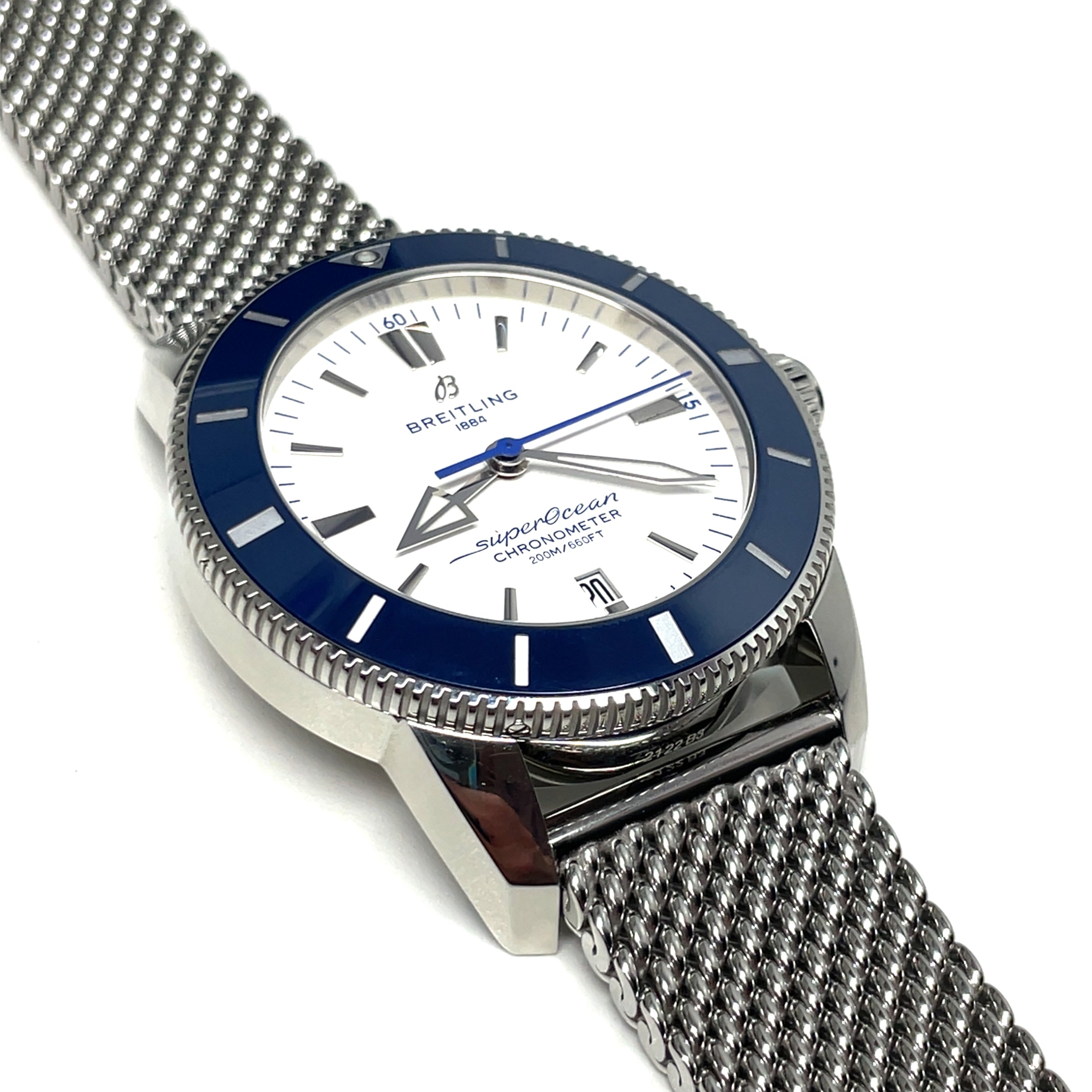 Pre-Owned Breitling Superocean Greek Blue Limited Edition img10