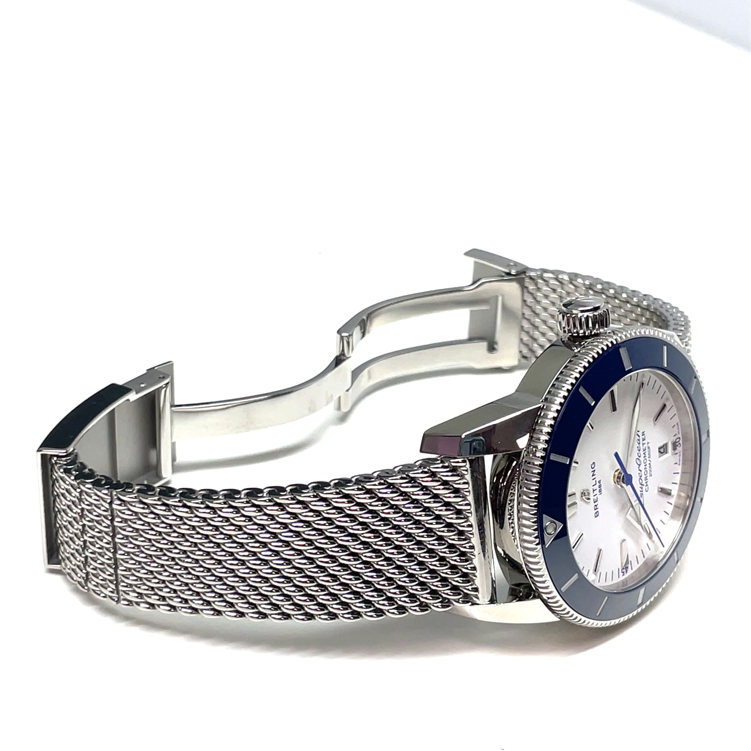 Pre-Owned Breitling Superocean Greek Blue Limited Edition img6