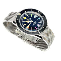 Pre-Owned Breitling Superocean Heritage '57  Special Edition Rainbow Dial Watch A103701A1B1A1 Image 6