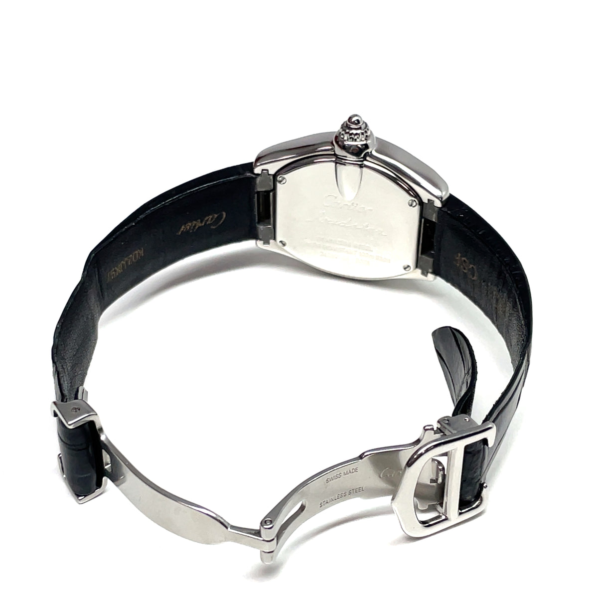 Pre-Owned Cartier Roadster Quartz Stainless Steel Quartz Women's Watch 31mm W62016V3 Image 3