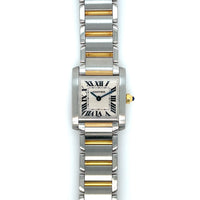 Pre-Owned Cartier Tank Francaise Small Steel Gold Two-Tone Watch img2
