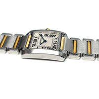 Pre-Owned Cartier Tank Francaise Small Steel Gold Two-Tone Watch img4