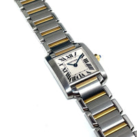 Pre-Owned Cartier Tank Francaise Small Steel Gold Two-Tone Watch img6