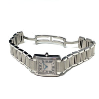 Pre-Owned Cartier Tank Francaise White Roman img2