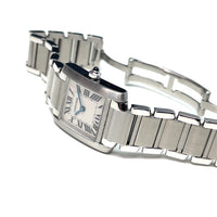 Pre-Owned Cartier Tank Francaise White Roman img5