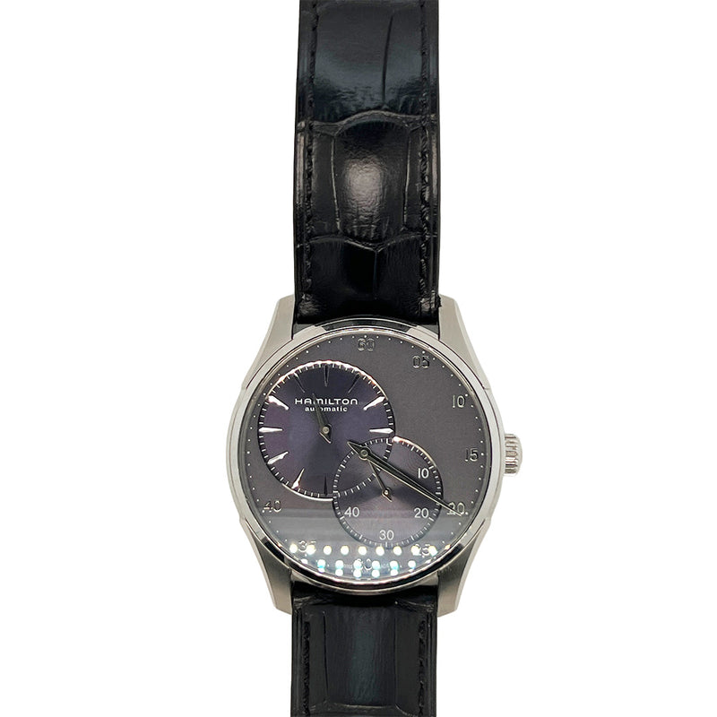 Pre-Owned Hamilton 43MM Jazzmaster Grey Dial Watch img1