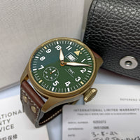 Pre-Owned IWC Spitfire Mission Accomplished Watch 46.2mm Green Bronze IW510506 img2
