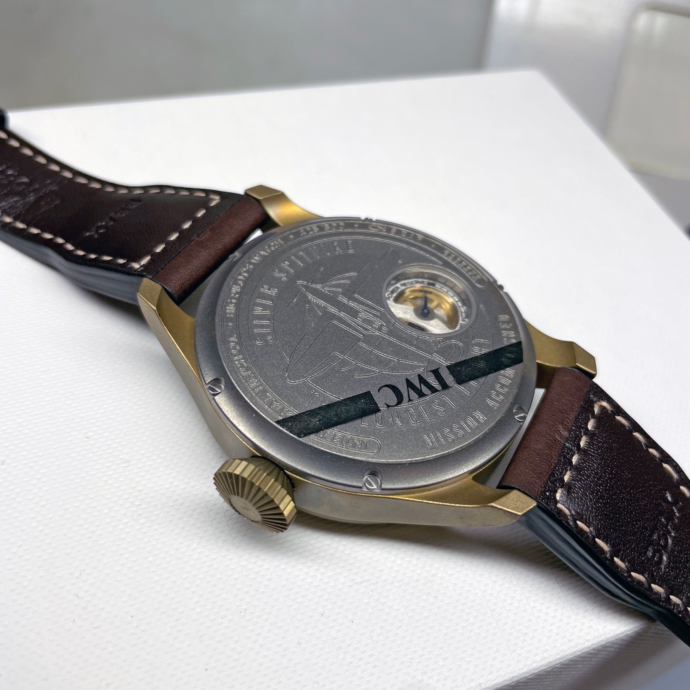 Pre-Owned IWC Spitfire Mission Accomplished Watch img4