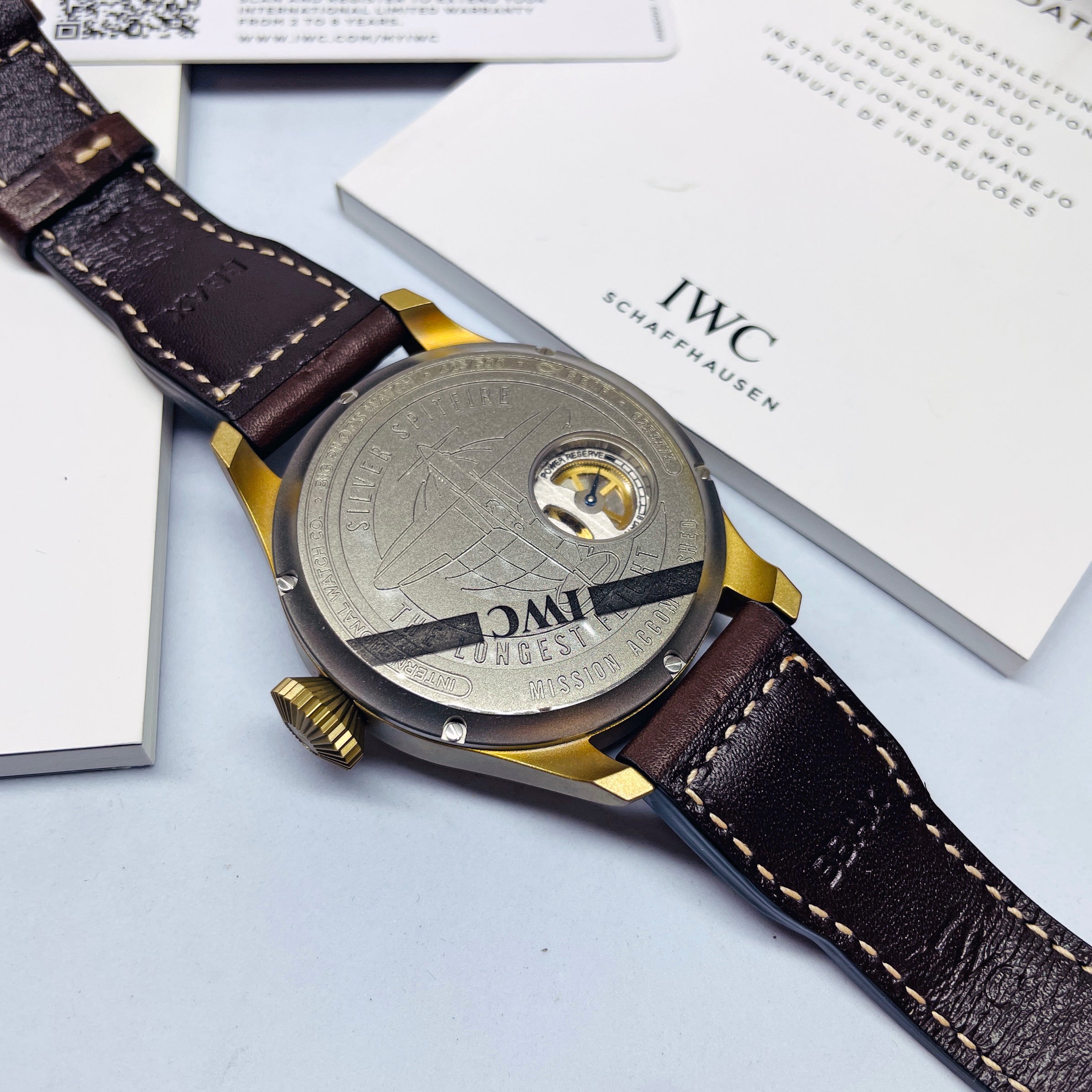 Pre-Owned IWC Spitfire Mission Accomplished Watch img9