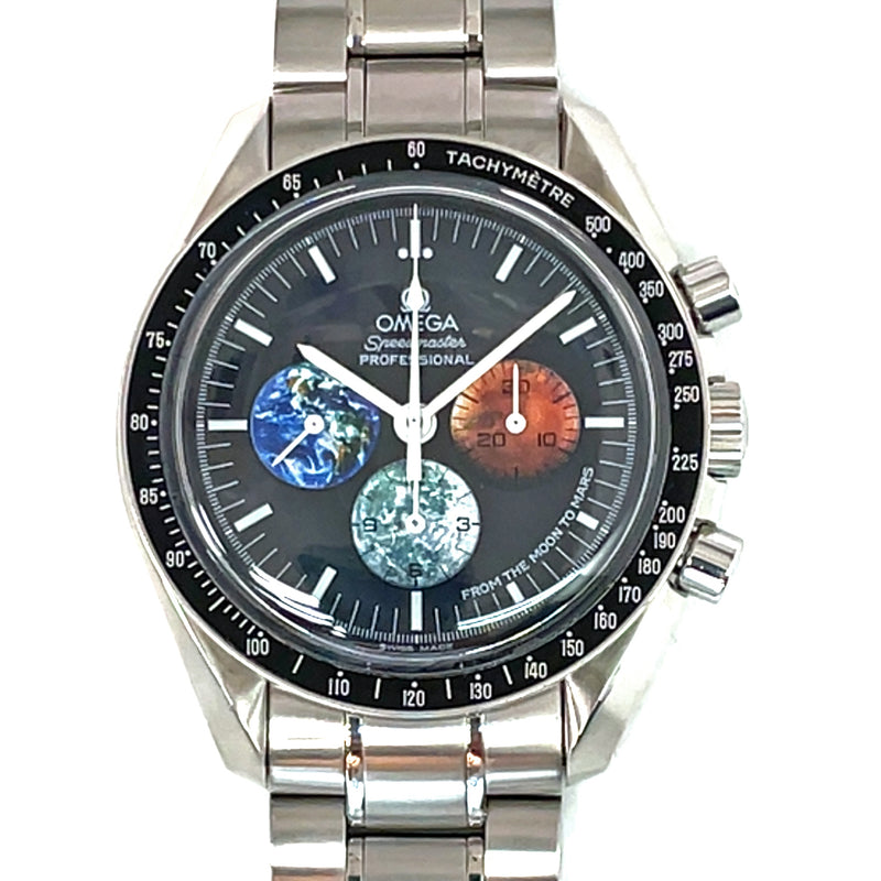 Pre-Owned Omega Speedmaster 42mm Steel "From the Moon to Mars" Edition Watch 35775000