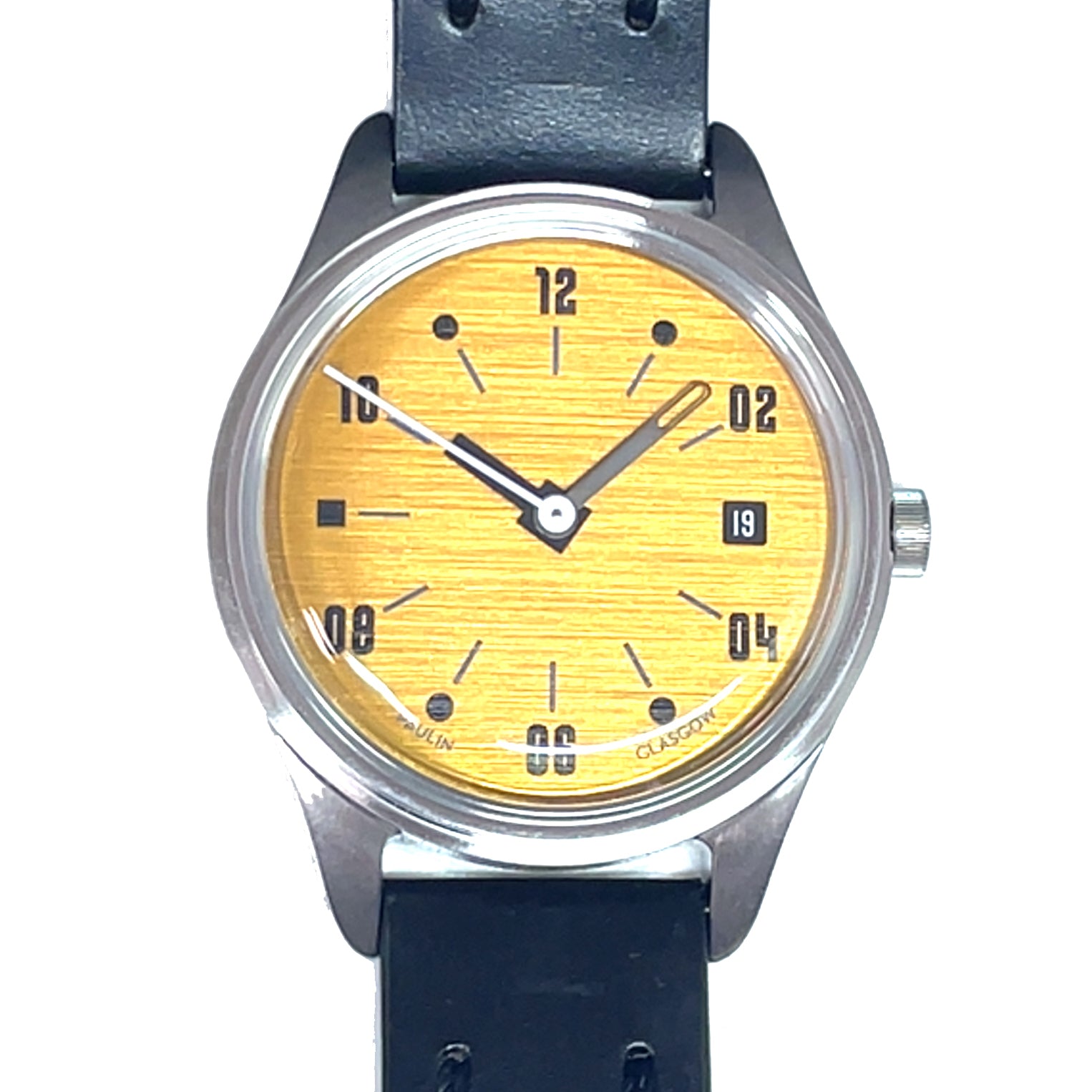 Pre-Owned Paulin Neo 38mm Orange Aluminum Signature Everyday Watch img1