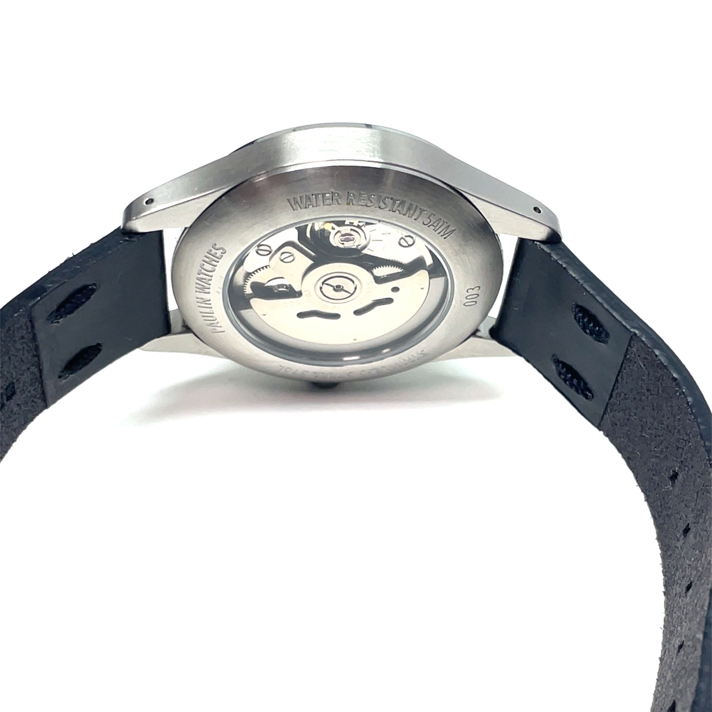 Pre-Owned Paulin Neo 38mm Orange Aluminum Signature Everyday Watch img7
