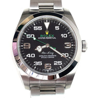 Pre-Owned Rolex Air King 40mm 116900 Watch Black Dial 2021 img1
