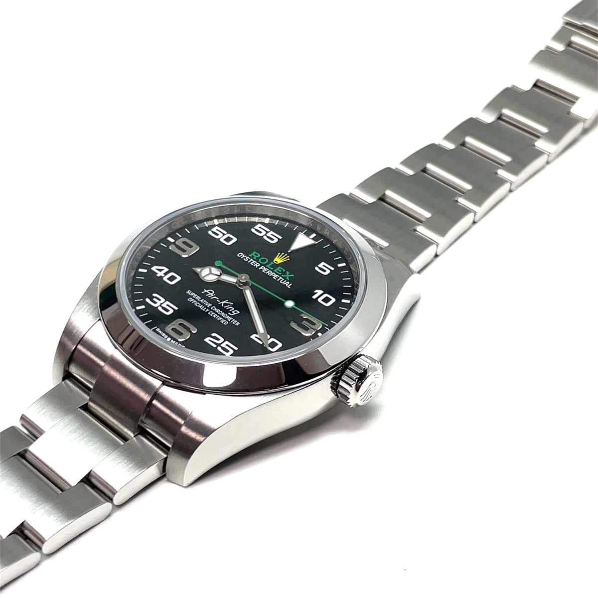 Pre-Owned Rolex Air King 40mm 116900 Watch Black Dial 2021 img2