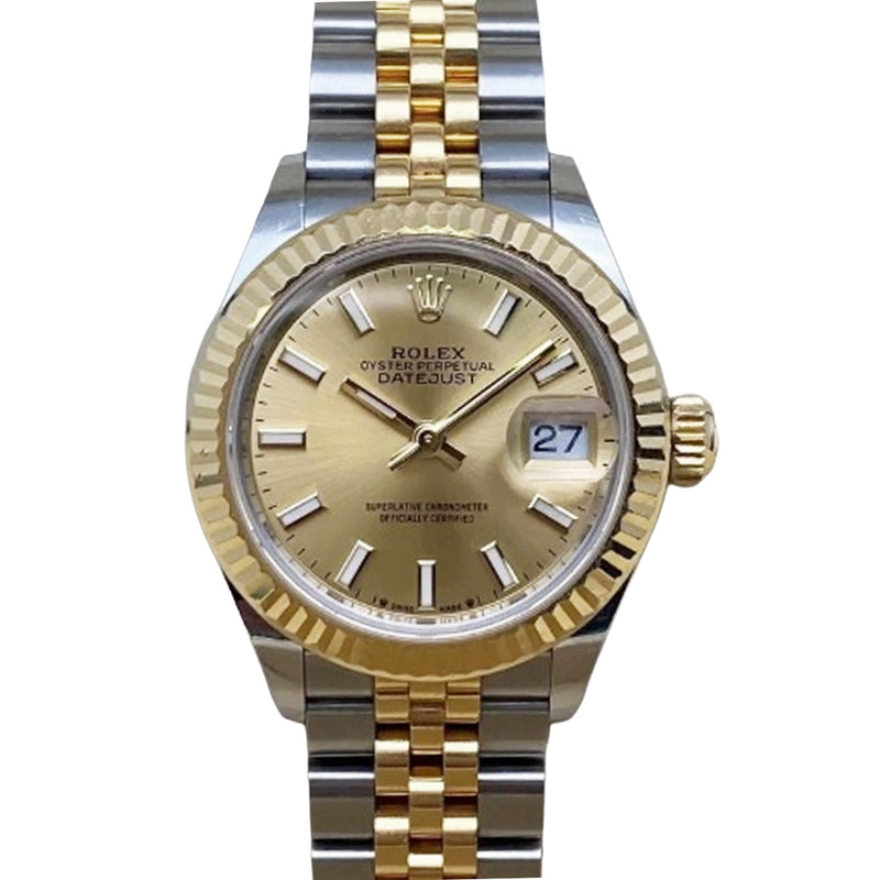 Pre-Owned Rolex Datejust 26MM Champagne Dial Two-Tone Watch