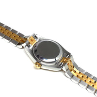 Pre-Owned Rolex Datejust 26mm Champagne Dial Gold Steel Watch 179173 img9