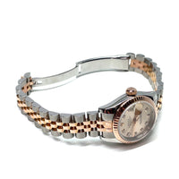 Pre-Owned Rolex Lady-Datejust 26mm Everose Two-Tone Diamond Dial Watch 179171 img8