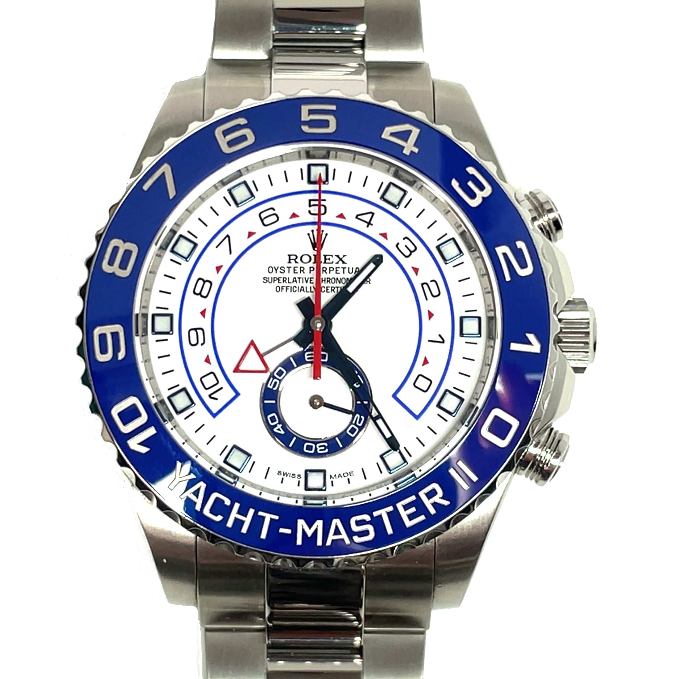 Pre-Owned Rolex Yacht-Master Regatta Chronograph 44MM Watch 116680 2016 img1