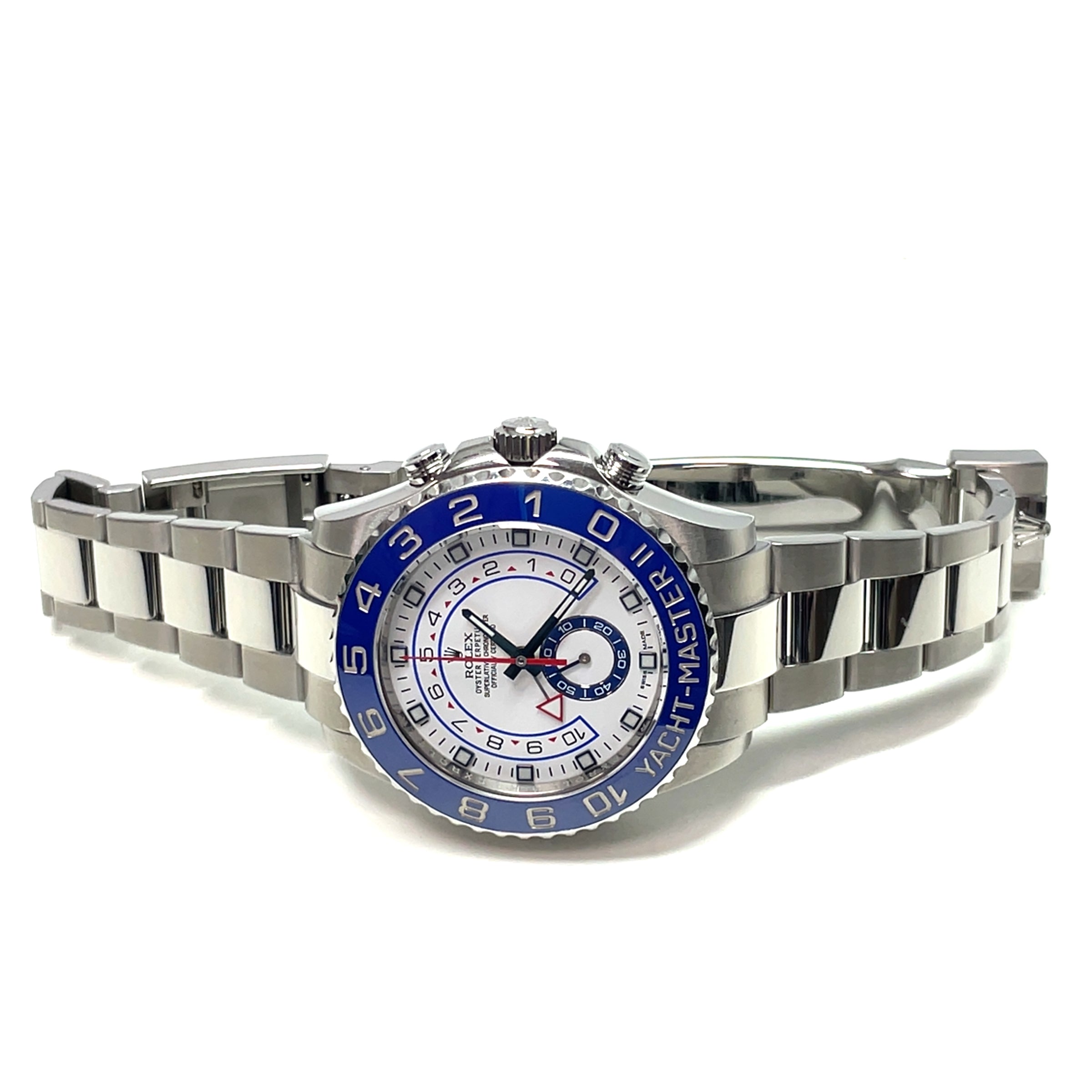 Pre-Owned Rolex Yacht-Master Regatta Chronograph 44MM Watch 116680 2016 img6