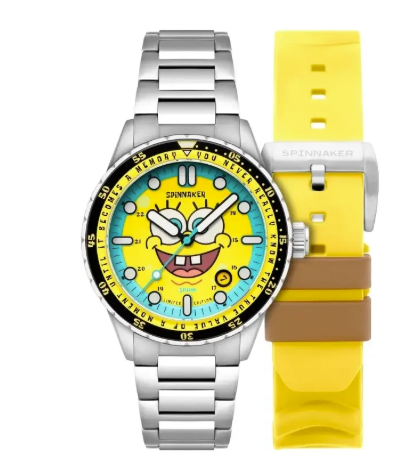 Pre-Owned Spinnaker x SpongeBob SquarePants Automatic Yellow img1