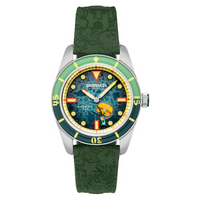 Pre-Owned Spinnaker x Spongebob Fleuss LE Frenemies Plankton Green Watch img1