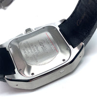 Pre-owned Cartier Santos 100-XL chronographW20090X8 Silver 42mm Watch img2