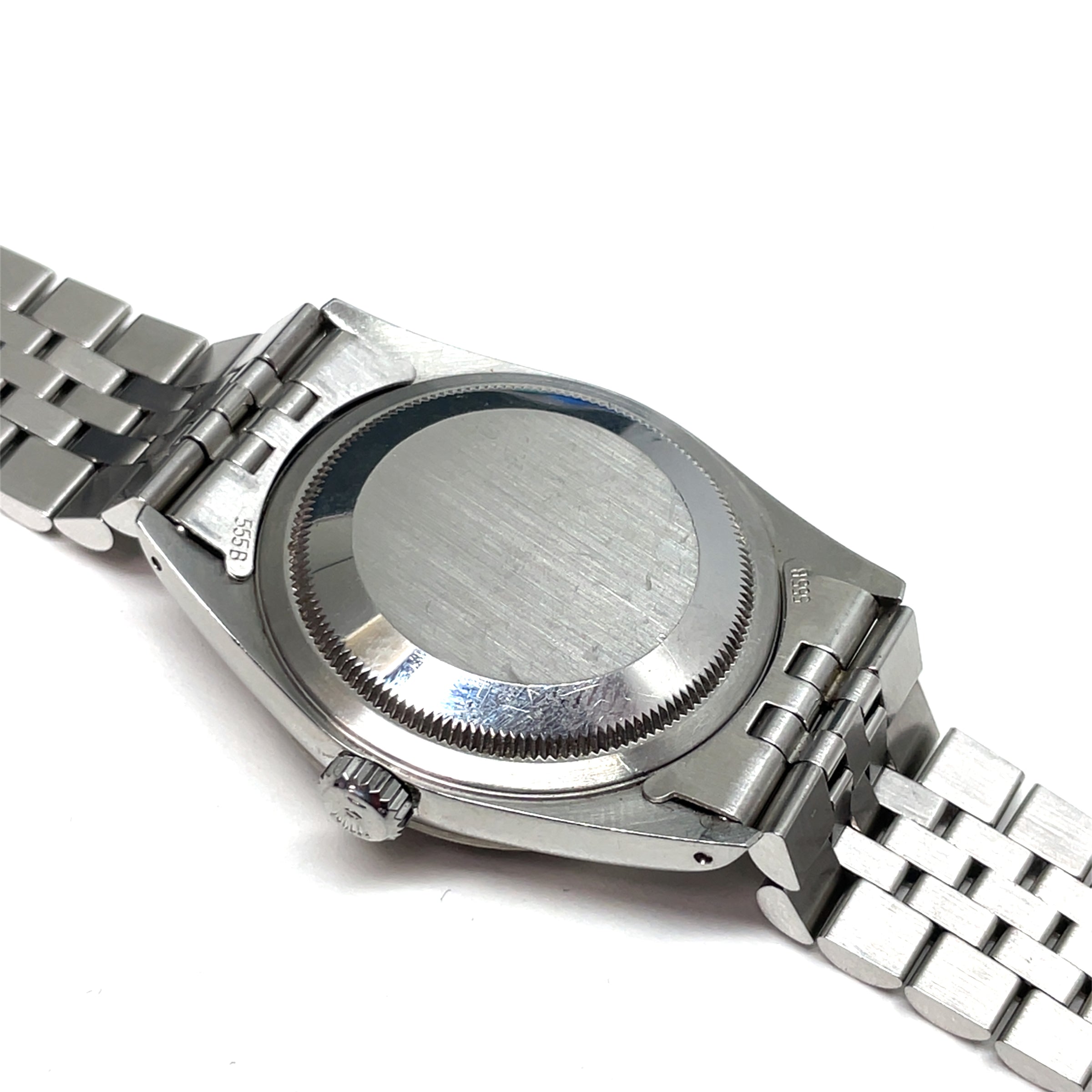Pre-owned Rolex Datejust 16234 Silver Dial Patina img6