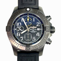 Pre Owned Breitling Avenger Chronograph 45 Night Mission Watch img1