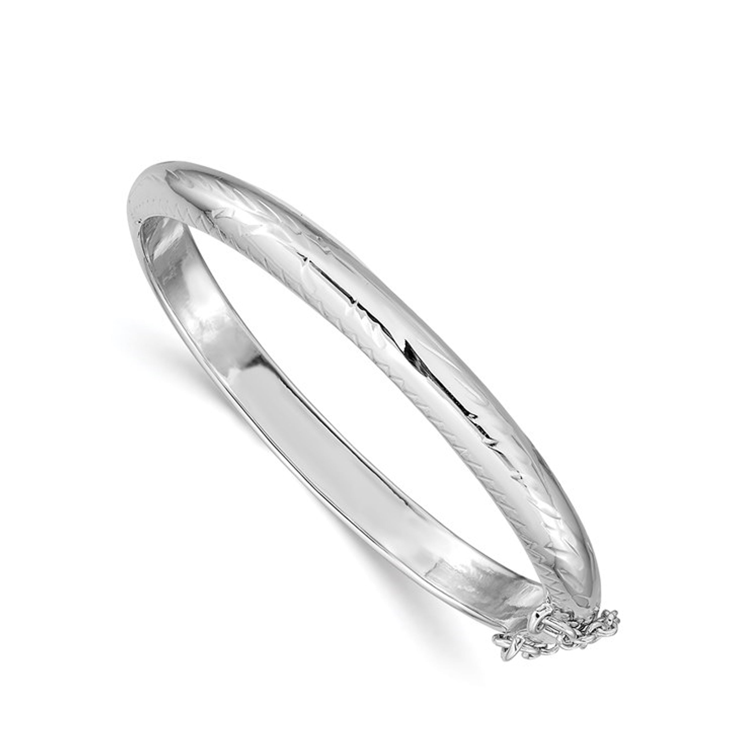 Sterling Silver Hinged Baby Bangle Bracelet