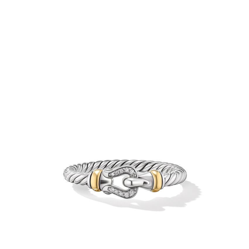 David Yurman Petite Buckle Diamond Ring