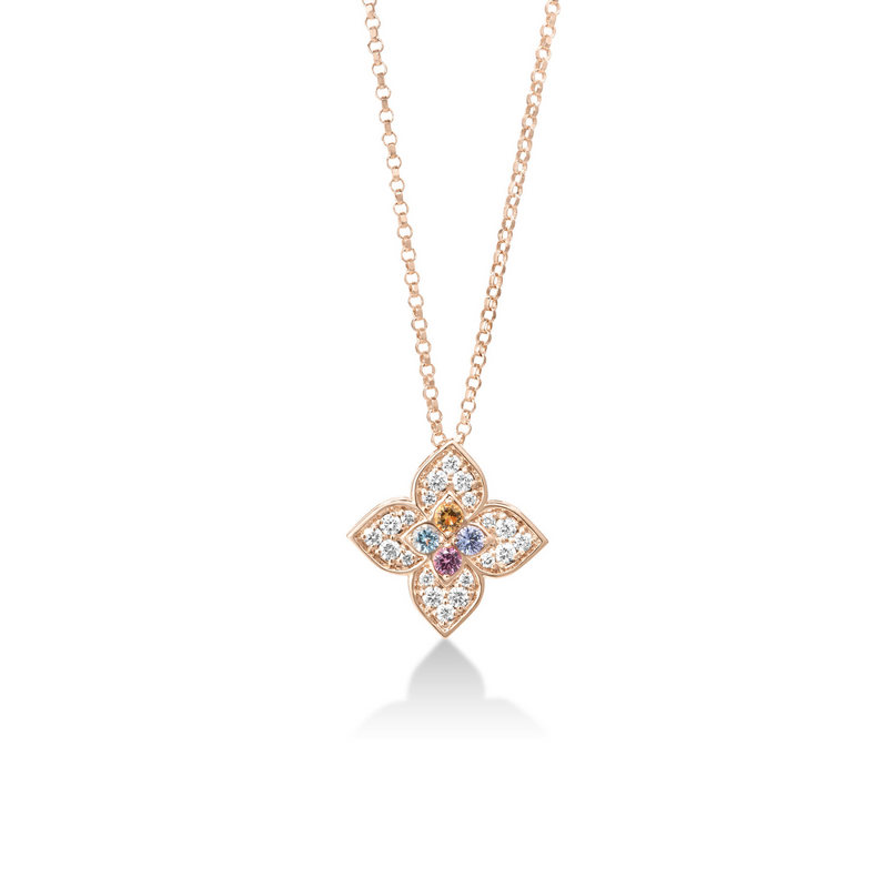 Roberto Coin 18K Rose Gold Venetian Princess Carnival Necklace