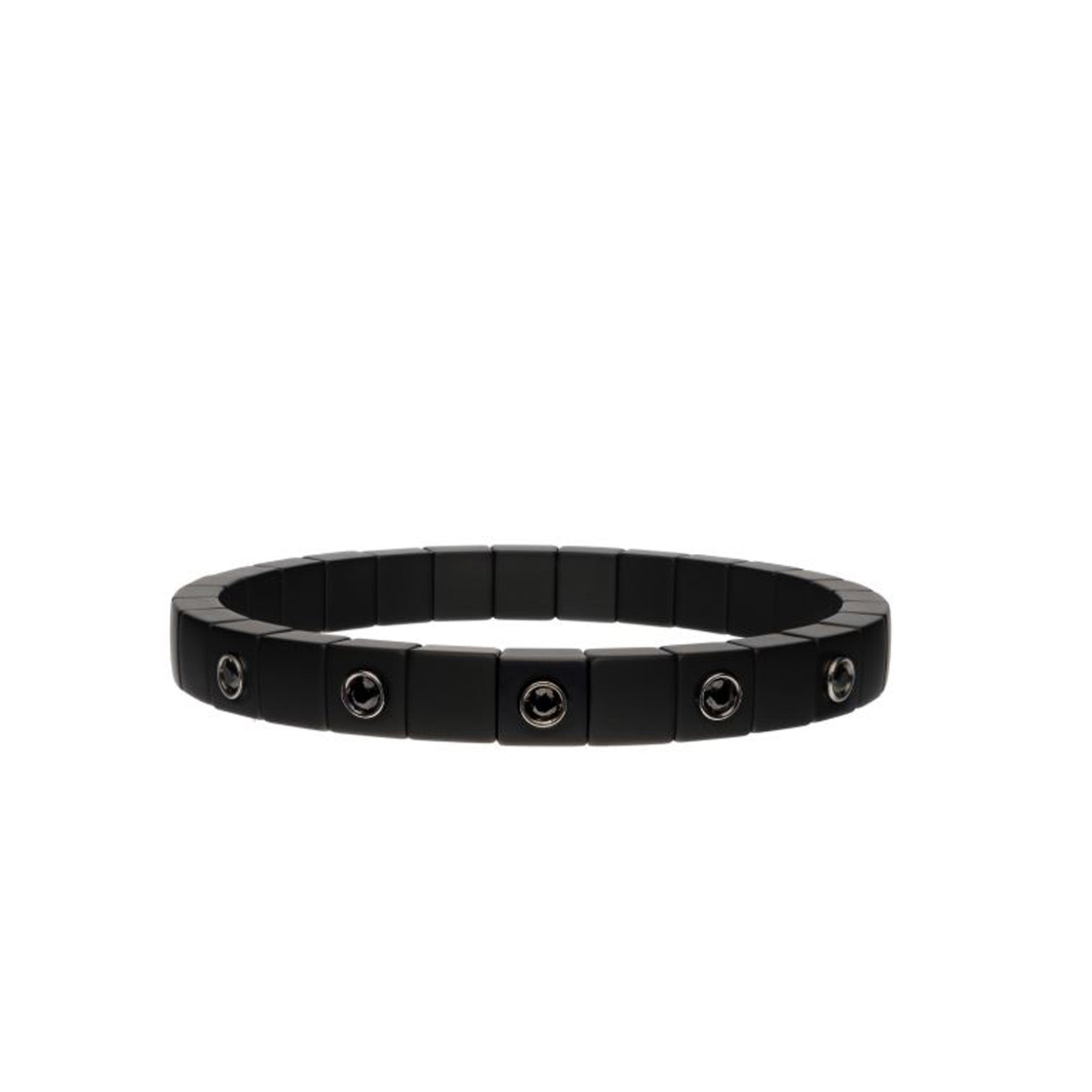 Roberto Demeglio Scacco Matte Black Ceramic Bracelet