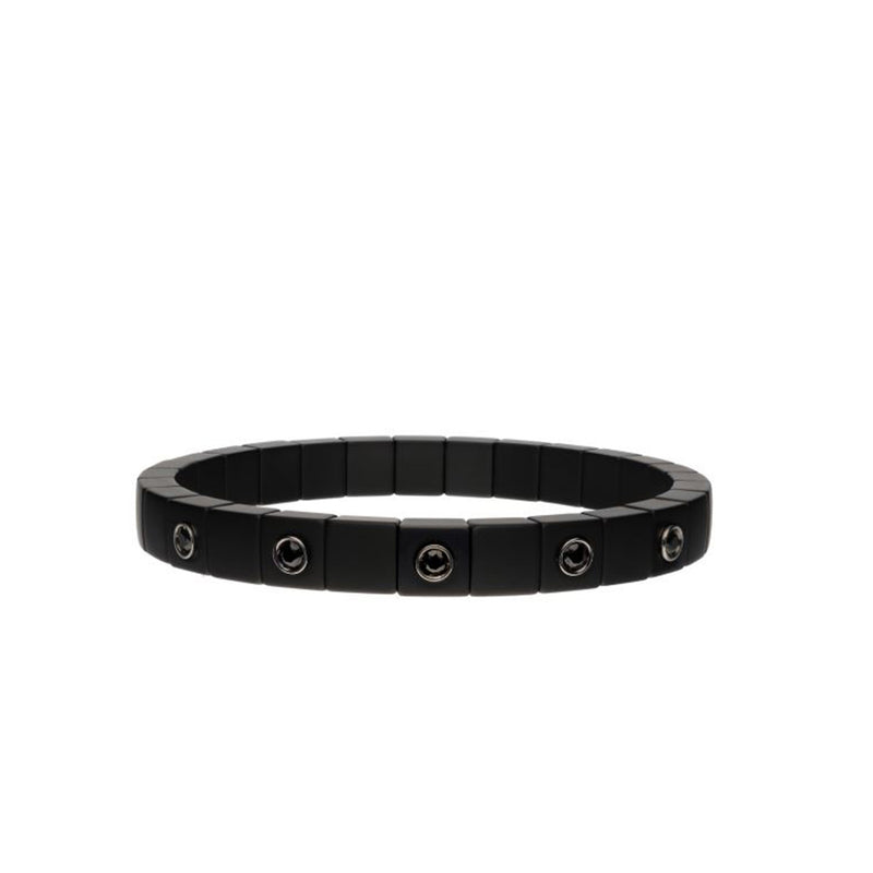 Roberto Demeglio Scacco Matte Black Ceramic Bracelet
