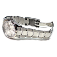 Rolex oyster oysterseel perpetual datejust silver dial 36mm watch img2